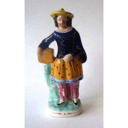 Staffordshire Pottery China Man