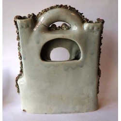 Staffordshire Pottery Castle watch holder