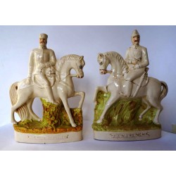 Staffordshire Pottery Sir Redvers Buller and Major General Sir John French