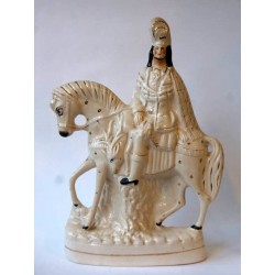 Staffordshire Pottery Equestrian Highlander