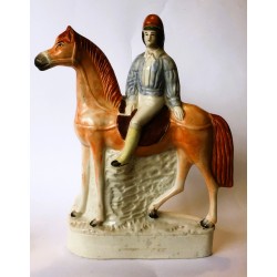 Staffordshire Pottery Jockey