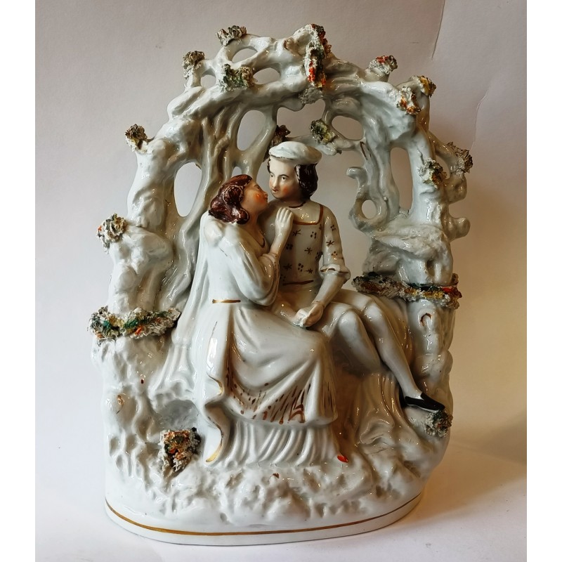 Staffordshire Pottery Romeo &amp; Juliet