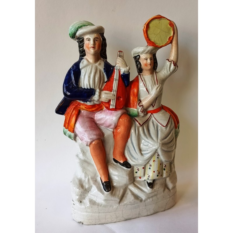 Staffordshire Pottery Musicians
