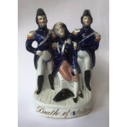 Staffordshire Pottery Death of Nelson