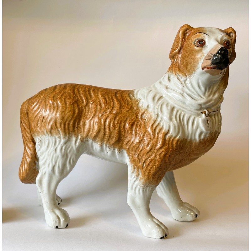 Staffordshire Pottery Collie