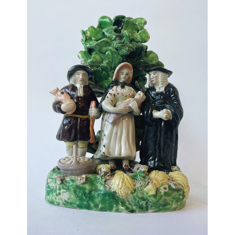 Staffordshire Pottery Tithe Pig Group