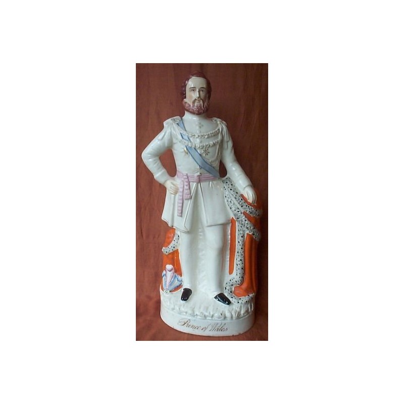 Staffordshire figure of Prince of Wales