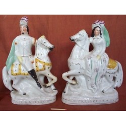 Pair Louis Napoleon and Empress of France
