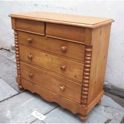 Stripped Pine Scotch Chest