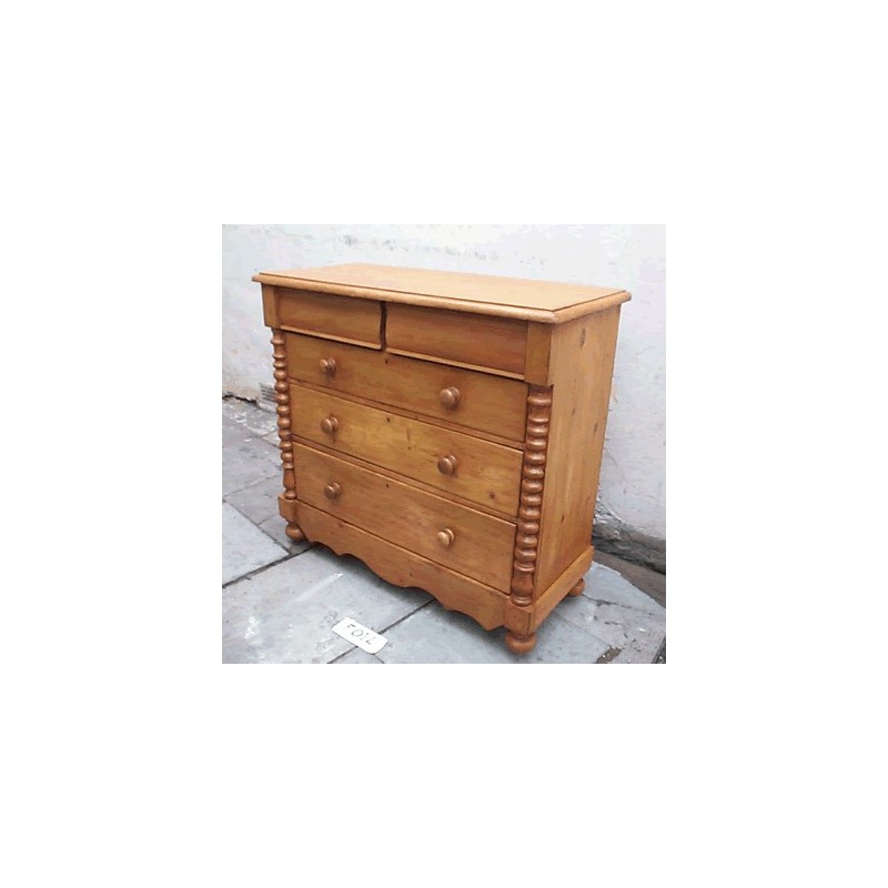 Stripped Pine Scotch Chest