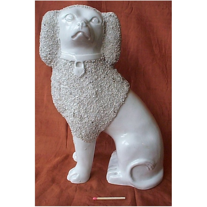Staffordshire Pottery Poodle