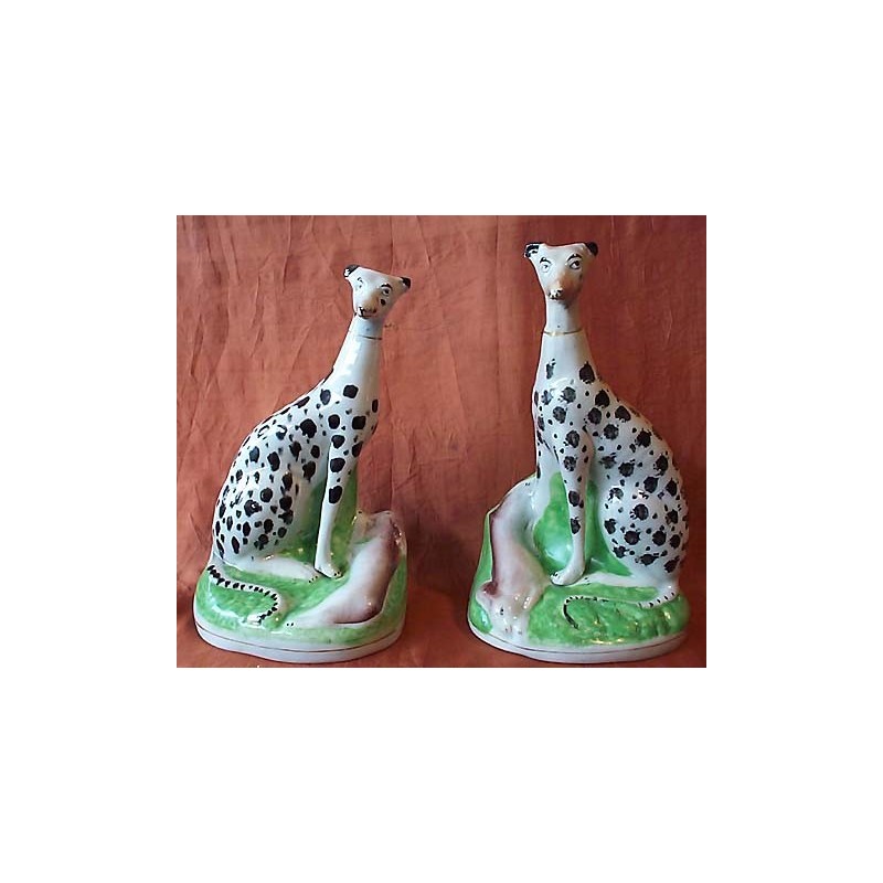 Pair Sealed Dalmations