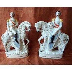 Staffordshire Pottery Unidentified Prussian Generals