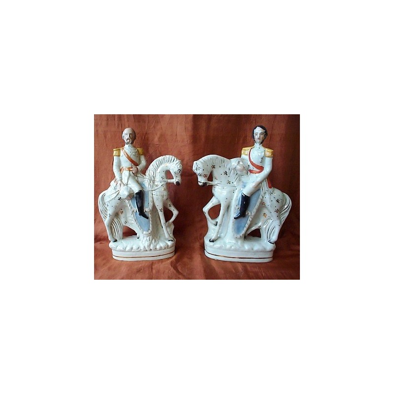 Staffordshire Pottery Unidentified Prussian Generals