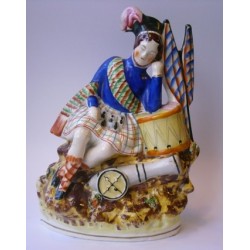 Staffordshire Pottery the soldiers dream