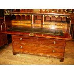 Mahogony secretaire chest