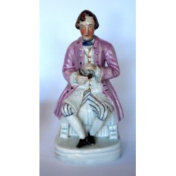 Staffordshire figure of Robert Burns