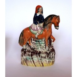 Staffordshire Pottery Equestrian