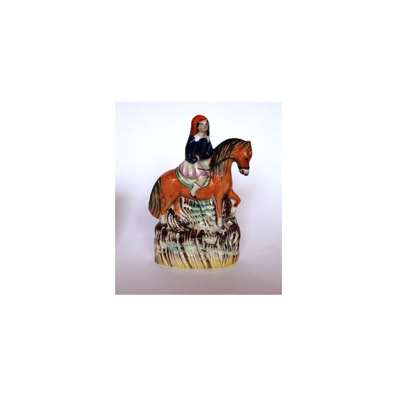 Staffordshire Pottery Equestrian