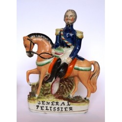 Staffordshire figure of General Pelissier