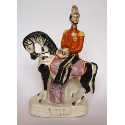 Staffordshire figure of Lord Raglan