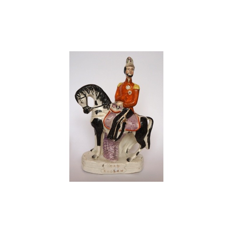 Staffordshire figure of Lord Raglan