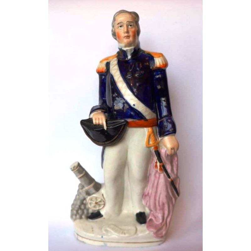 Staffordshire figure of Charles Napier