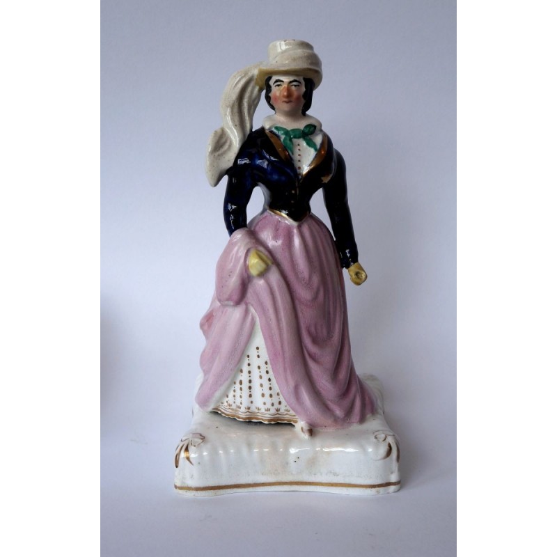 Staffordshire figure of Queen Victoria