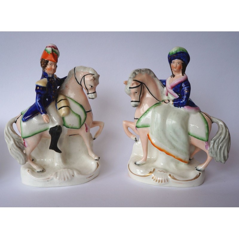 Equestrian Pair Victoria and Albert