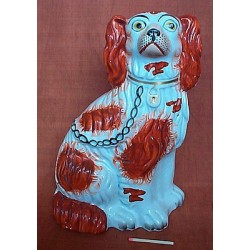 Left hand red patch spaniel