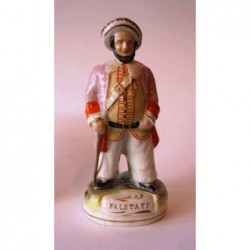 Staffordshire figure of Falstaff