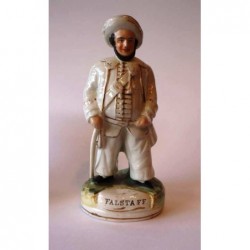 Staffordshire figure of Falstaff