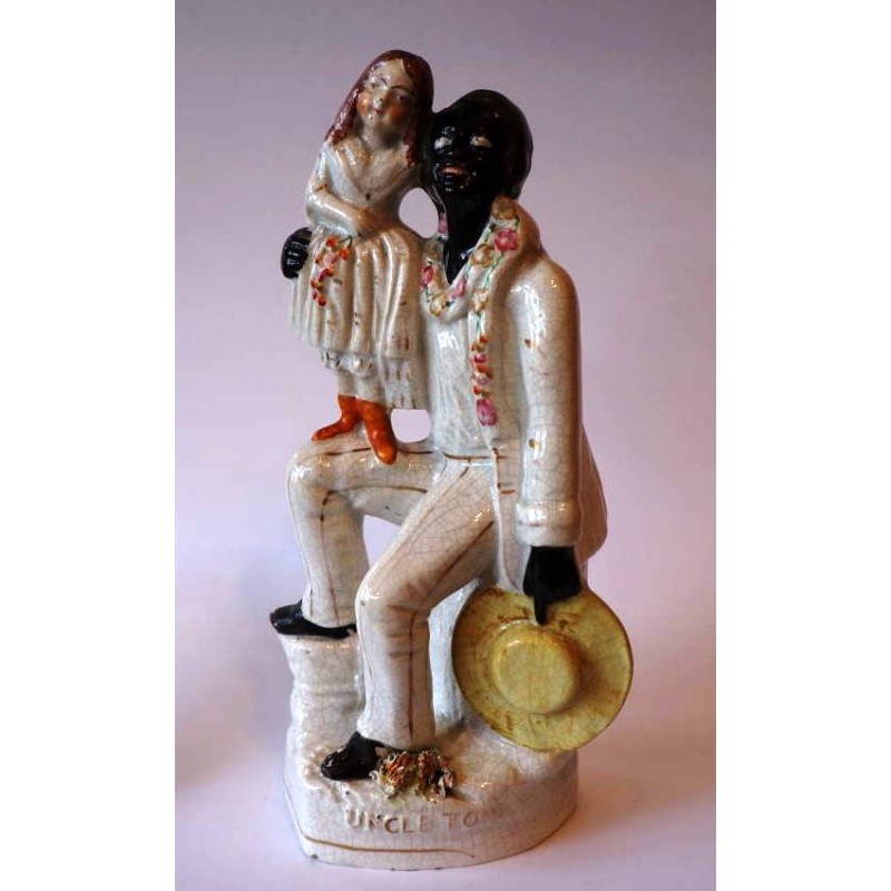 Staffordshire figure of Uncle Tom