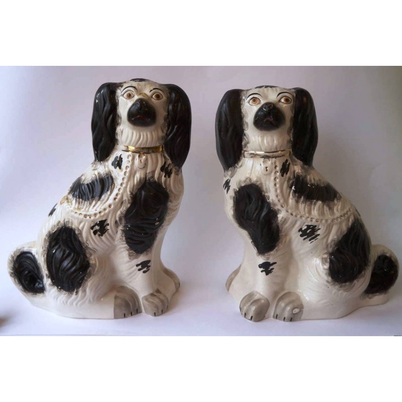 Large pair Spaniels