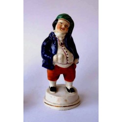 Staffordshire Pottery portly figure