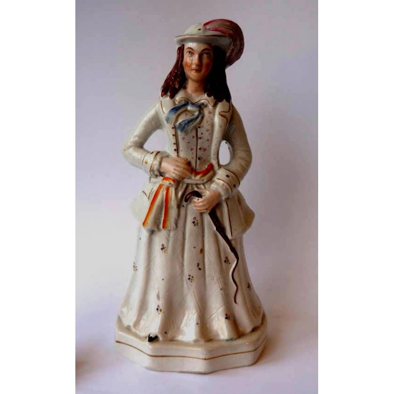 Staffordshire Pottery Miss Whiplash