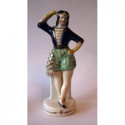 Staffordshire Pottery Dancer