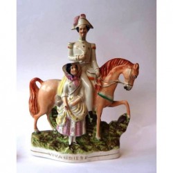 Staffordshire Pottery Vivandiere