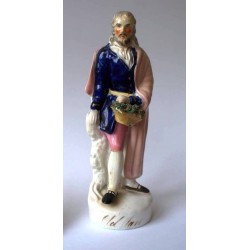 Staffordshire figure of Old Parr