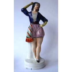 Staffordshire figure of a Dancer