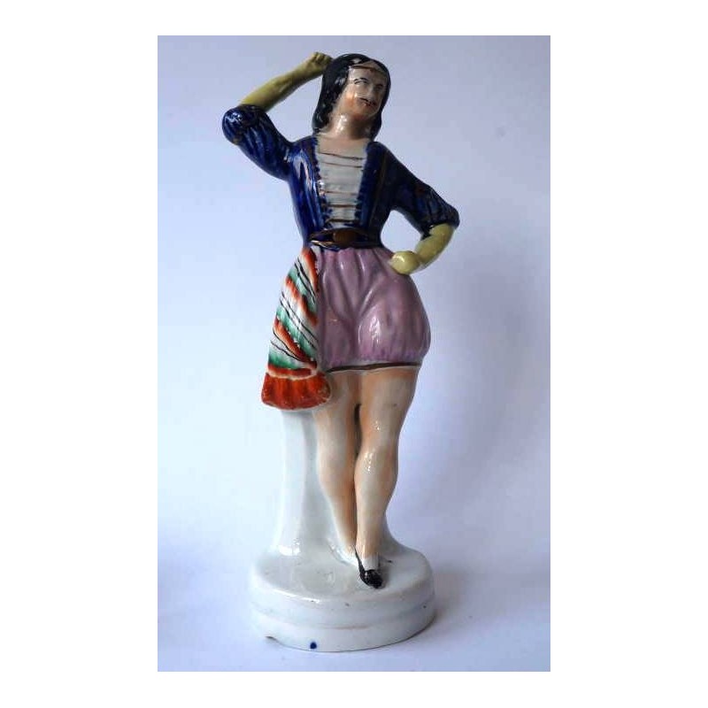 Staffordshire figure of a Dancer