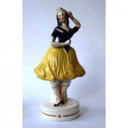 Staffordshire figure of a Female Dancer