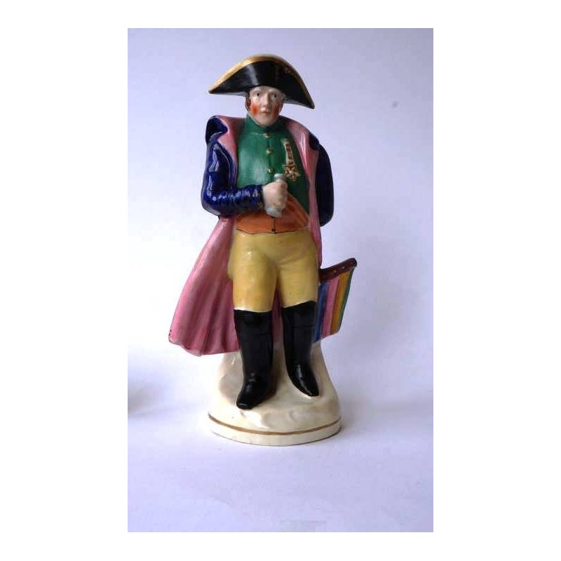 Staffordshire figure of Napoleon