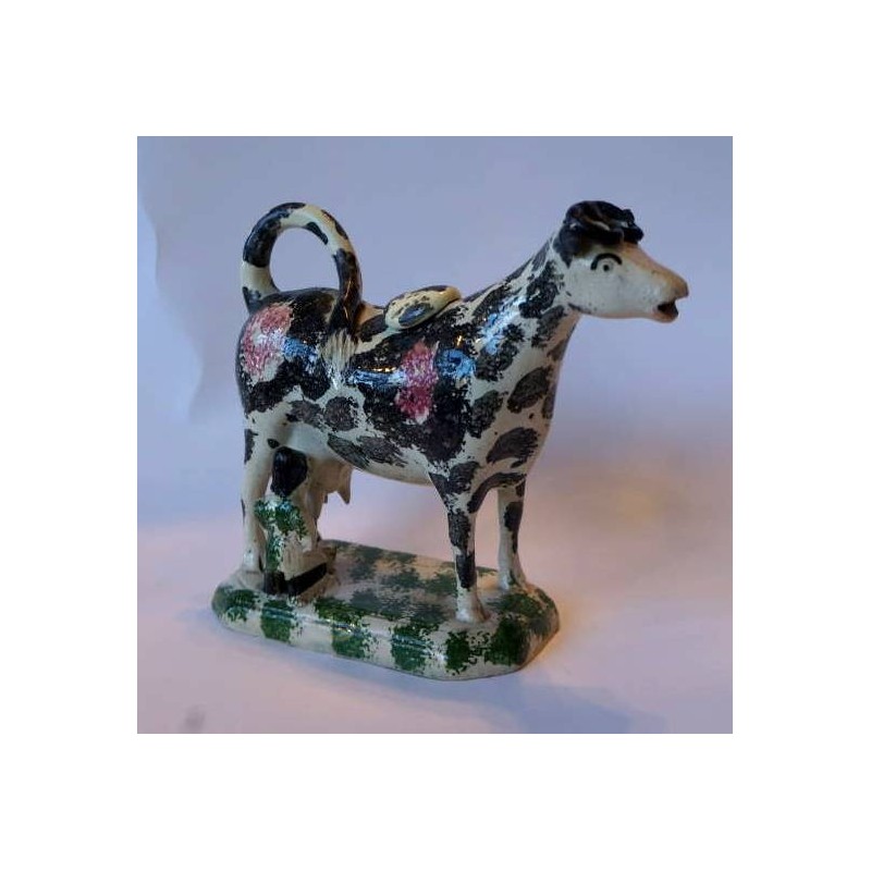 Staffordshire Pottery Cow creamer