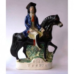 Staffordshire figure of Dick Turpin