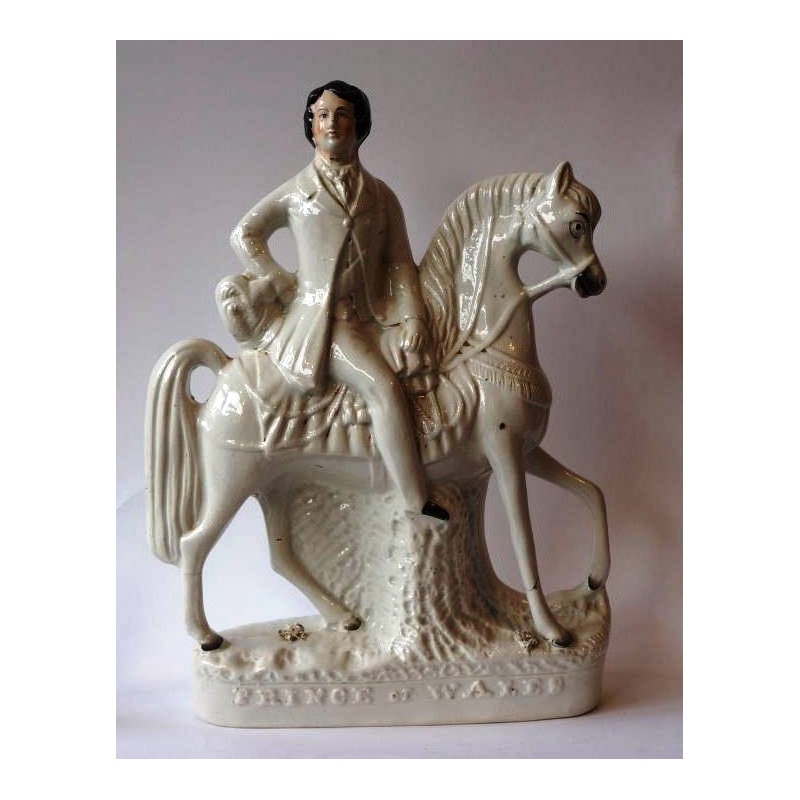 Staffordshire figure of Prince of Wales