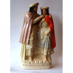 Staffordshire pottery figure of Prodigal's Return