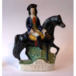 Staffordshire figure of Dick Turpin